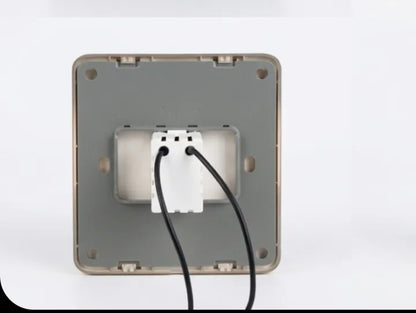 Big Plate Dimmer-Dimmer Premium Golden finish, Switches and Sockets.